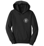 Golden Retriever Rescue of Michigan Logo - Left Chest White - Youth Hoodie