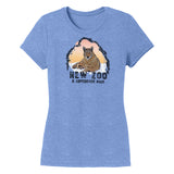 NEW Zoo & Adventure Park - NEW Zoo Red Wolf Sunset - Women's Tri-Blend T-Shirt