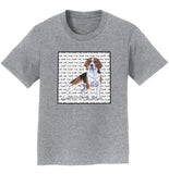 Beagle Love Text - Kids' Unisex T-Shirt