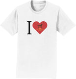 I Heart My DFW Lab Rescue - Adult Unisex T-Shirt