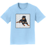 Rottweiler Love Text  - Kids' Unisex T-Shirt