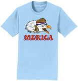 Merica Eagle - Adult Unisex T-Shirt