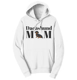 Dachshund Mom Illustration - Adult Unisex Hoodie Sweatshirt