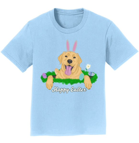 Rabbit Hole Yellow Labrador  - Kids' Unisex T-Shirt