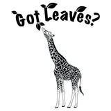 Got Leaves - Giraffe - Adult Unisex Hoodie Sweatshirt