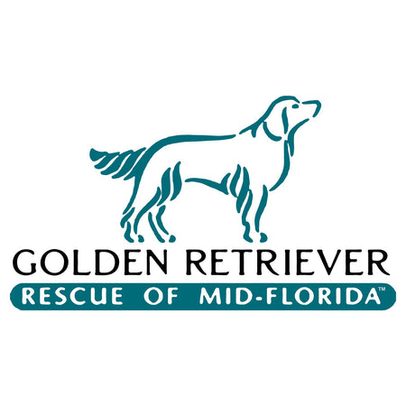 Golden Retriever Rescue of Mid-Florida Logo - Women's V-Neck Long Sleeve T-Shirt
