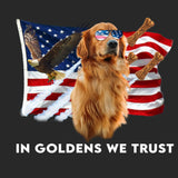 In Golden we Trust - Women's V-Neck T-Shirt
