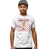 American Cocker Spaniel Puppy Love - Adult Unisex T-Shirt