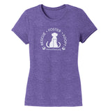 Parker Paws Rescue Foster Adopt - Women's Tri-Blend T-Shirt