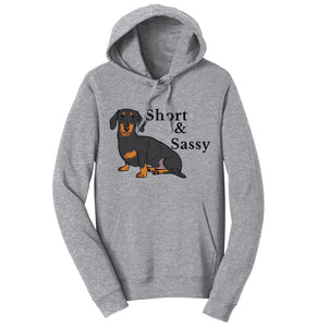 Short and Sassy - Adult Unisex Hoodie Sweatshirt