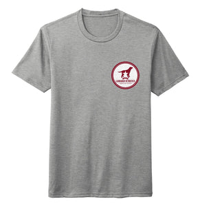 DFWLRRC - Maroon DFWLRR Logo - Adult Tri-Blend T-Shirt