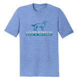 Golden Retriever Rescue of Mid-Florida Logo - Adult Tri-Blend T-Shirt