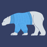 Sweater Polar Bear - Adult Unisex T-Shirt