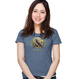 New Zoo & Adventure Park - Rollie the Armadillo - Women's Tri-Blend T-Shirt