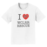 I Heart My WCLRR Rescue - Kids' Unisex T-Shirt