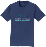 Golden Retriever Rescue of Mid-Florida Logo - T-Shirt