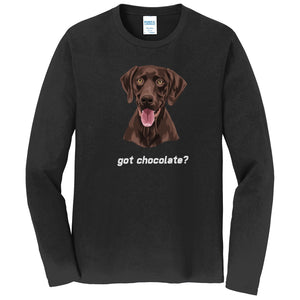 Got Chocolate - Adult Unisex Long Sleeve T-Shirt