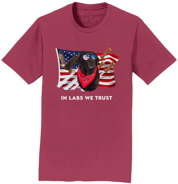 In Lab we Trust Black - Adult Unisex T-Shirt