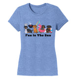 Summer Dachshunds - Women's Tri-Blend T-Shirt