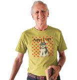 Yorkie Puppy Love - Adult Unisex T-Shirt