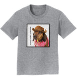 Rodeo Dachshund - Kids' Unisex T-Shirt