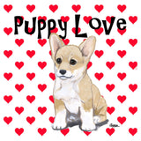 Corgi Puppy Love - Adult Unisex T-Shirt