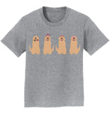 Golden Love Line Up - Kids' Unisex T-Shirt