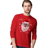 Animal Pride - Santa Cat - Adult Unisex Long Sleeve T-Shirt