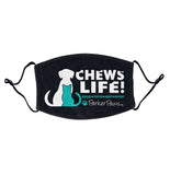 Parker Paws Chews Life - Adult Adjustable Face Mask
