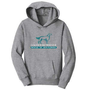 Golden Retriever Rescue of Mid-Florida Logo - Youth Hoodie