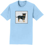 Chihuahua Love Text - Adult Unisex T-Shirt
