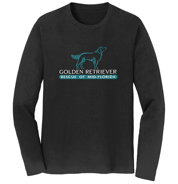 Golden Retriever Rescue of Mid-Florida Logo - Long Sleeve T-Shirt