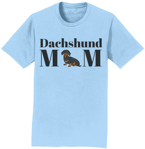 Dachshund Mom Illustration - Adult Unisex T-Shirt
