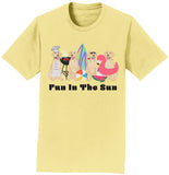 Summer Lineup Yellow Lab - Adult Unisex T-Shirt