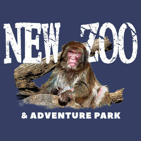NEW Zoo Japanese Macaque Monkey Art - Adult Unisex Hoodie Sweatshirt