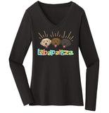 Labapalooza - Women's V-Neck Long Sleeve T-Shirt