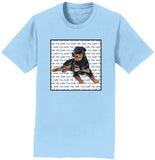 Rottweiler Love Text  - Adult Unisex T-Shirt