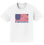 Pawtriotic Flag Dog - Kids' Unisex T-Shirt