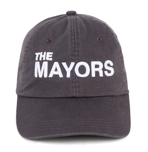 Animal Pride - The Mayors White on Dark Grey - Vintage Twill Golf Cap
