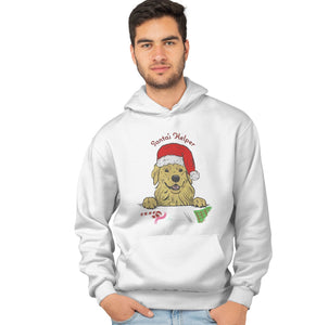 Santa Helper Golden - Adult Unisex Hoodie Sweatshirt