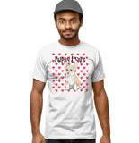 Corgi Puppy Love - Adult Unisex T-Shirt