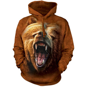 NEW Zoo & Adventure Park - Grizzly Growl - Hoodie Sweatshirt - Online Shop