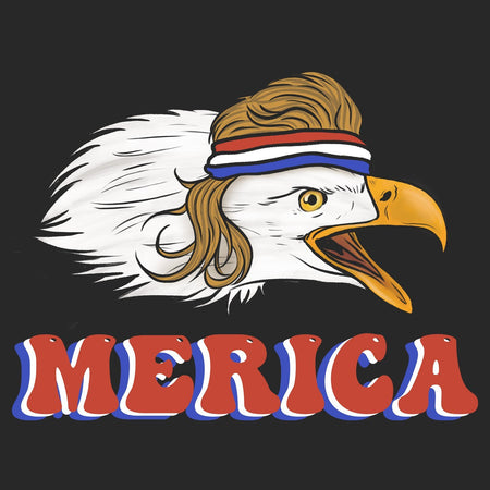 Merica Eagle - Adult Unisex Long Sleeve T-Shirt