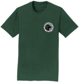LRC Logo - Left Chest Black & White - Adult Unisex T-Shirt
