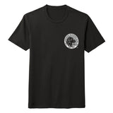 The Labrador Retriever Club - LRC Logo - Left Chest Black & White - Adult Tri-Blend T-Shirt