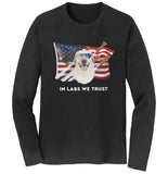 In Lab we Trust Yellow - Adult Unisex Long Sleeve T-Shirt