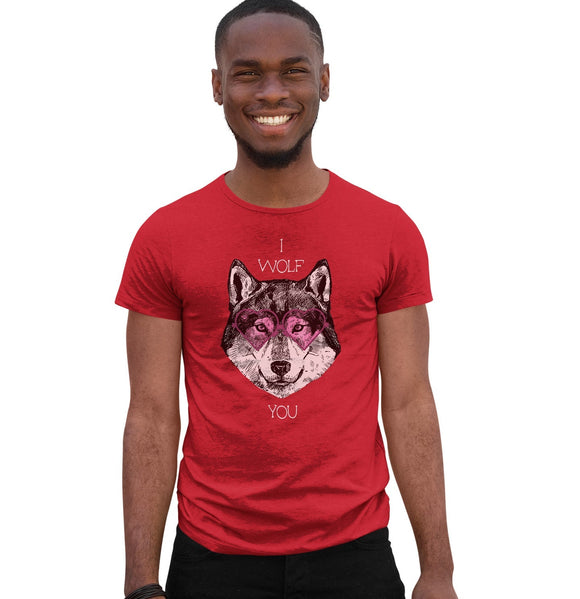  - I Wolf You - Adult Unisex T-Shirt