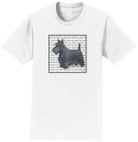 Scottie Love Text - Adult Unisex T-Shirt