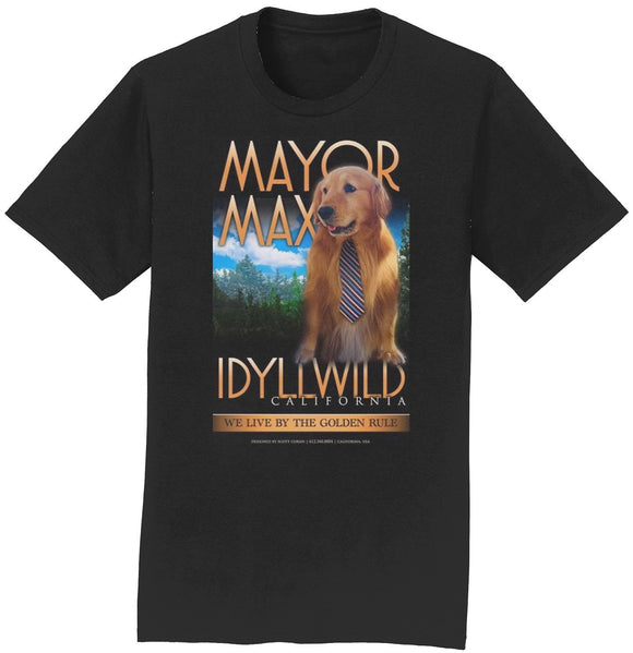 Mayor Max Book Cover - Adult Unisex T-Shirt