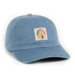 Mayor Max - Live By The Golden Rule on Blue - Vintage Twill Hat